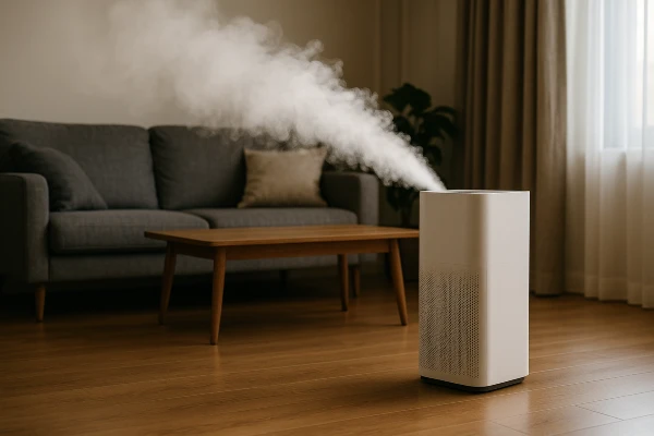 a fog meter device in the living room of a house from Air Conditioning Repair West Lake in West Lake Hills, TX - HVAC Replacement a fog meter device in the living room of a house from Air Conditioning Repair West Lake in West Lake Hills, TX - HVAC Replacement