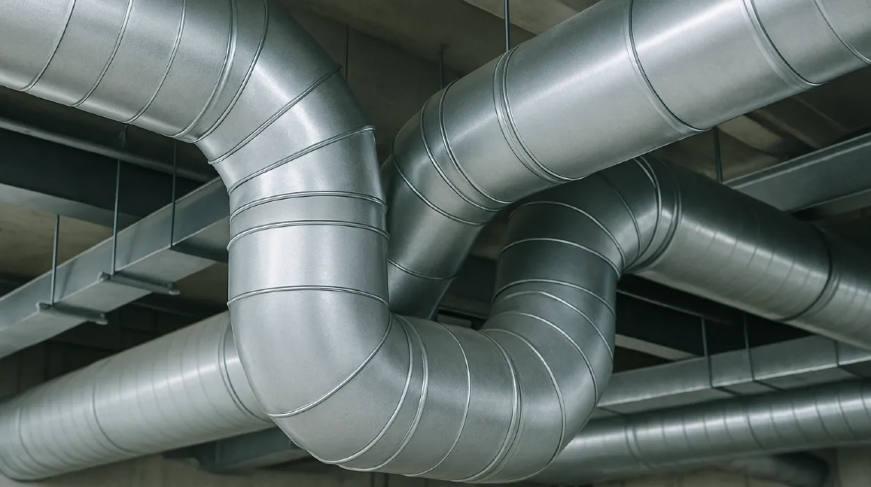 Metal air ducts from Air Conditioning Repair West Lake in Lakeway, TX - Lakeway TX